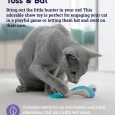 Petstages Dental Shrimpies Catnip Cat Chew Toy – 2 Pack
