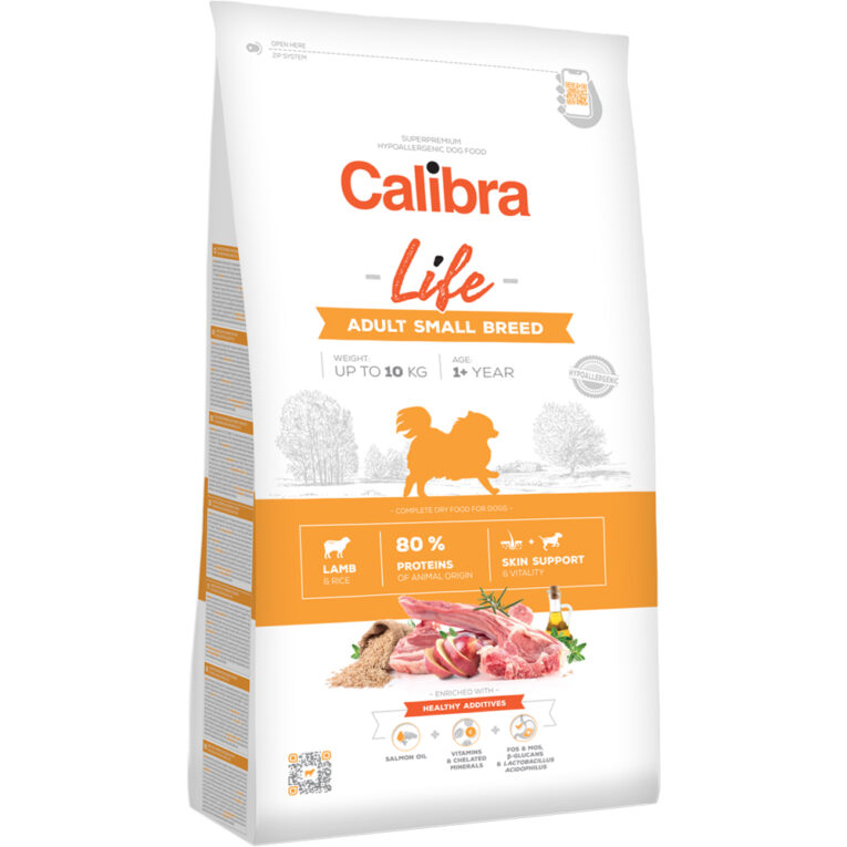 [E009933] Calibra Dog Life Adult Small Breed Lamb 6kg