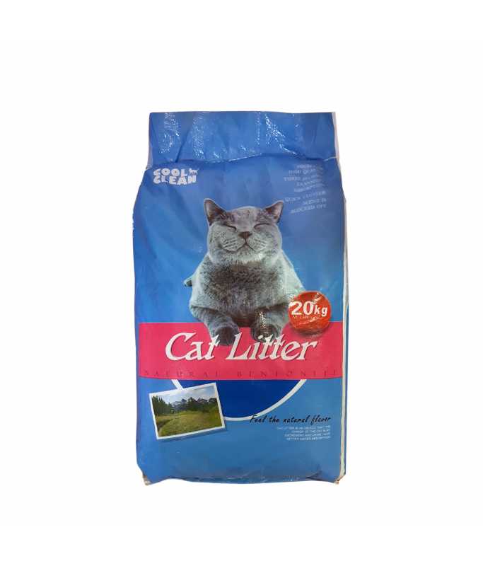 Cool Clean Clumping Cat Litter-20kg/mix flavour - EGI Trading