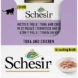 Schesir Cat Can Broth-Wet Food Tuna W/ Chicken