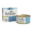 Schesir Cat Can Broth-Wet Food Tuna W/ Mullet